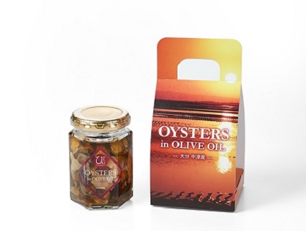 牡蠣のオリーブオイル漬け125g | かき カキ 牡蠣 海鮮 貝 ひがた美人 牡蠣使用 国産牡蠣 おつまみ 肴 瓶詰め 缶つま オリーブ オイル 大分県 中津市