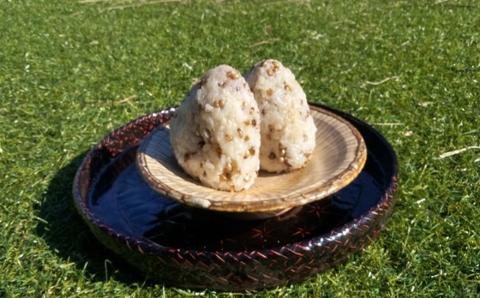 山々と源流の山国町「nakano麦園」の希少な『紫もち麦』ダイシモチ300g×3袋