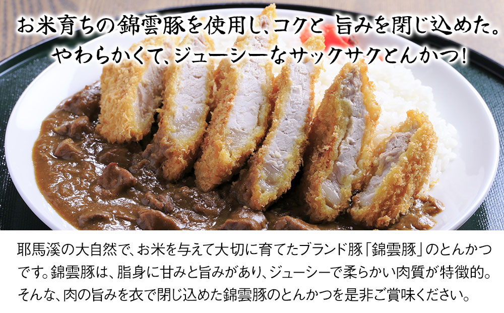 錦雲豚 とんかつ5枚セット ロース肉 1枚130g×5枚 岩塩付き | お肉 肉 おにく にく 豚 豚肉 ロース トンカツ 豚かつ とんかつ ロースかつ 衣付き 冷凍食品 おかず お惣菜 惣菜 お弁当 弁当 国産 大分県 中津市