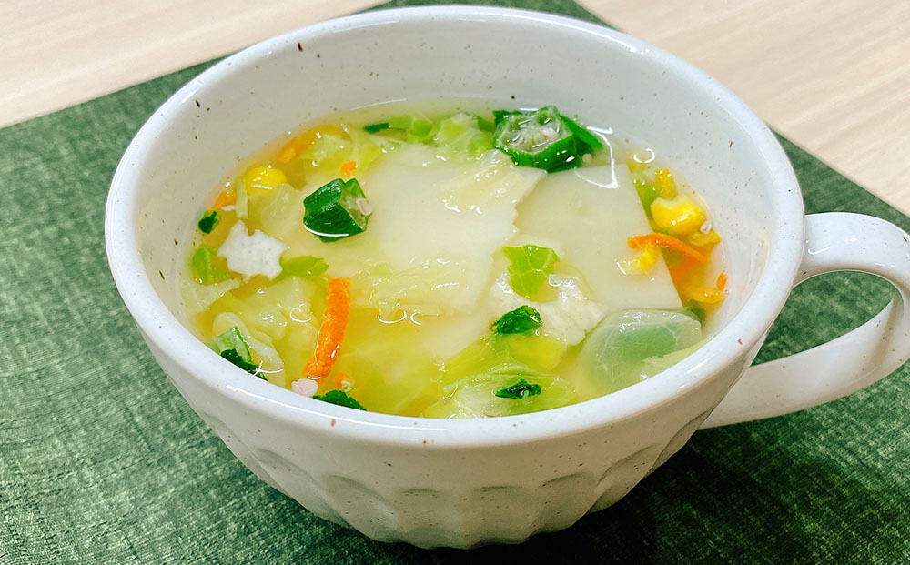 ゆず香る野菜たっぷりスープ 4袋入り×10セット | 即席スープ 野菜スープ 乾燥スープ スープ 和風 お吸い物 汁もの 柚子 ゆず お弁当 インスタント 小袋 カップスープ インスタントスープ ランチ 時短 手軽 具沢山 カロリー控えめ 低カロリー 保存食 長期保存 非常食 備蓄品 大分県産 九州産 大分県 中津市