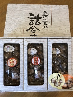 大分産原木椎茸3種食べくらべセットA(どんこ・香信50g・椎茸50g) 乾燥椎茸 干し椎茸 乾し 原木椎茸 しいたけ シイタケ 大分県産 九州 産地直送 中津市