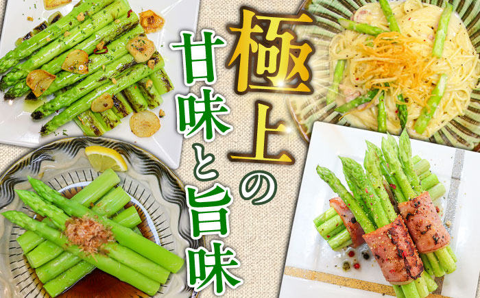 【期間限定】モーモーアスパラ夏芽 L・M 600g 食べやすい太さの2種セット 600g 日田市 / 有限会社本川牧場 [ARAI037]