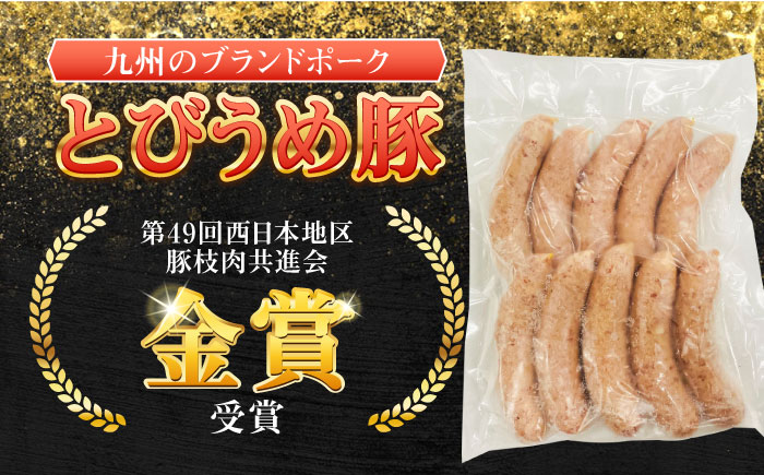 大分県日田市産 とびうめ豚 フランクフルト 900g 日田市 / 株式会社中津留 [ARCM006]