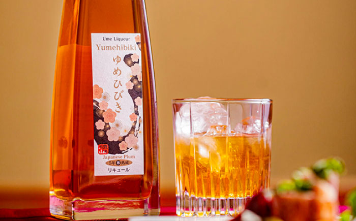 樽仕込 高級梅酒ゆめひびき 500ml(桐箱・風呂敷包み)　日田市 / 株式会社おおやま夢工房 梅酒 本格梅酒 梅 [ARCW011]