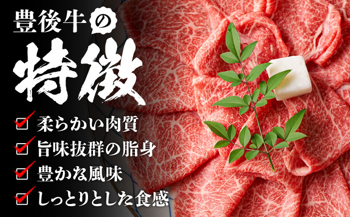 【全6回定期便】おおいた豊後牛 しゃぶしゃぶすき焼き用（肩ロース・肩バラ・モモ）1kg(500g×2) 日田市 / 株式会社MEAT PLUS　 牛 和牛 [AREI075] 【全6回定期便】