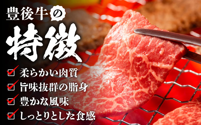 【全3回定期便】おおいた豊後牛 赤身モモ 焼肉用 500g 日田市 / 株式会社MEAT PLUS　牛 うし 黒毛和牛 和牛 豊後牛 [AREI092] 【全3回定期便】