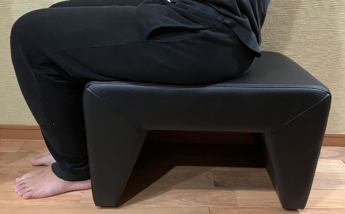 【ベント】スツール/小(選べる合皮張地10種類)　日田市 / 有限会社中嶋木工所 スツール 椅子 イス [ARFT002]