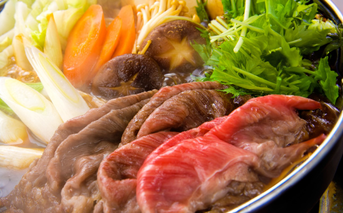 豊後牛満喫！ロースステーキ 180g×2 / 肩肉スライス薄切り 350g 計710g ロース 日田市 / 株式会社まるひで [ARCG002]