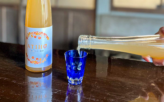 ATIHO(アティホ) ゆずはちみつ梅酒500ml アルコール度数9％　日田市 / 株式会社井上酒造 梅酒 リキュール ゆず [ARDB004]