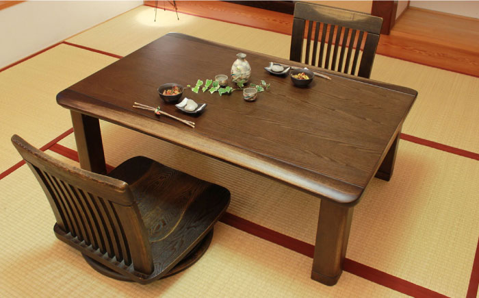 家具調 こたつ （木蓮KR #120） 幅120cm奥行き80cm高さ40cm 日田市 / 株式会社アサヒ [ARDD011]