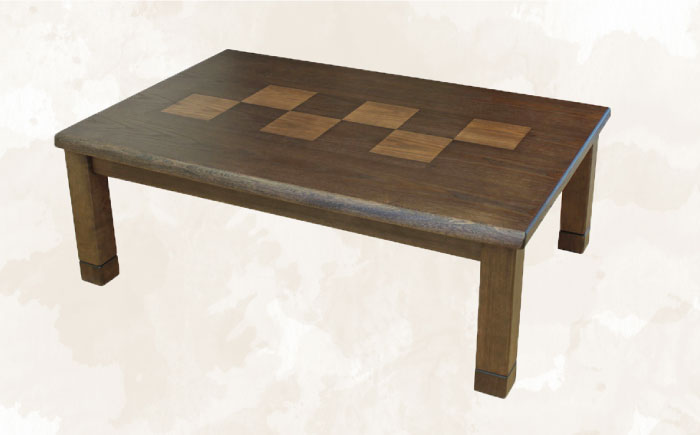 和モダン こたつ （六花KR #150） 幅150cm奥行き90cm高さ41.5cm 日田市 / 株式会社アサヒ [ARDD016]