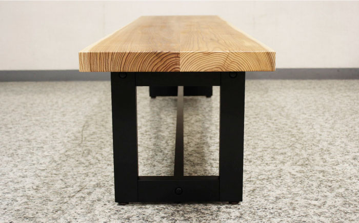 大分県産 ベンチ （風林#150）  幅150cm 奥行き42cm 高さ42cm 日田市 / 株式会社アサヒ [ARDD050]