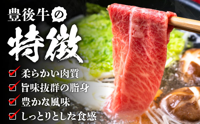 【全3回定期便】【訳あり】おおいた豊後牛 赤身霜降り しゃぶしゃぶすき焼き用（肩・モモ）600g 日田市 / 株式会社MEAT PLUS　牛 うし 黒毛和牛 和牛 豊後牛 [AREI140] 【全3回定期便】