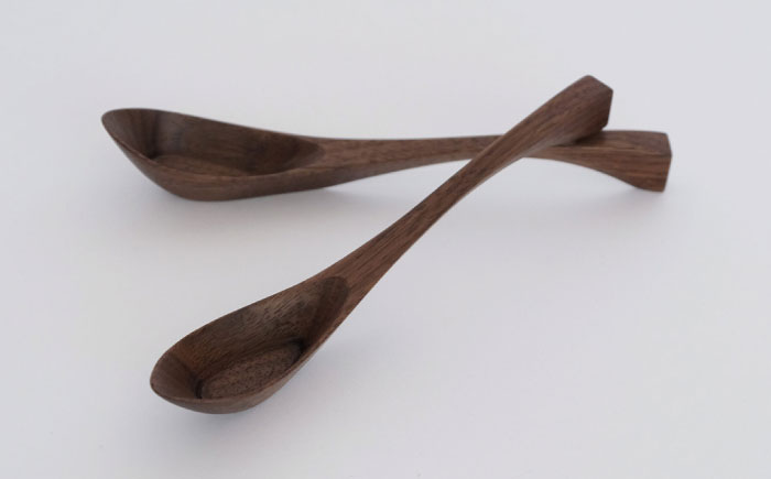 carenca花蓮華(ウォルナット)　日田市 / Hatuka　カトラリー レンゲ 木製 [AREZ005]