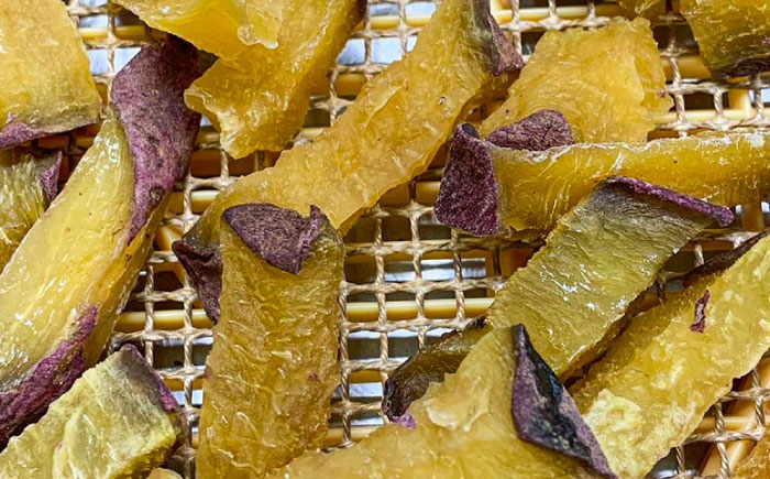 【自然な甘みと歯ごたえ】ワンちゃんの干し芋70g×5袋セット　日田市 / 日本農林産食品製造株式会社 ほしいも 干しいも さつまいも [ARFV005]