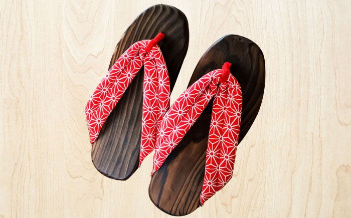 【選べるサイズ】日田杉下駄 (ビーチ) 2色2足セット　日田市 / 月隈木履工業所　日田杉 外履き サンダル [ARBJ015]