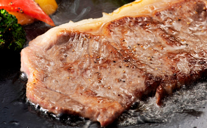 豊後牛満喫！ロースステーキ 180g×2 / 肩肉スライス薄切り 350g 計710g ロース 日田市 / 株式会社まるひで [ARCG002]