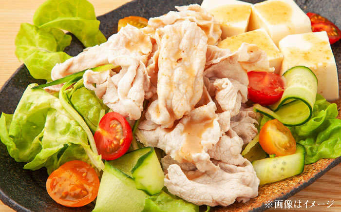 大分県日田市産 とびうめ豚 ロース しゃぶしゃぶ用 580g 日田市 / 株式会社中津留 [ARCM001]