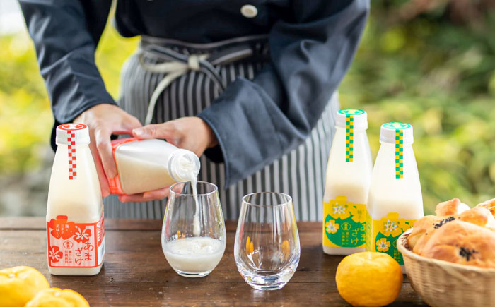 【伝統の蔵仕込み】薫長の無加糖甘酒プレーン6本セット(500ml×6本)　日田市 / クンチョウ酒造株式会社 [ARCT003]