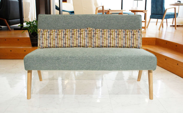 大分県産 ダイニング ベンチ (スピナー2PAL) ※選べる張地・とウッドカラー(3色) 日田市 / 株式会社アサヒ [ARDD024]