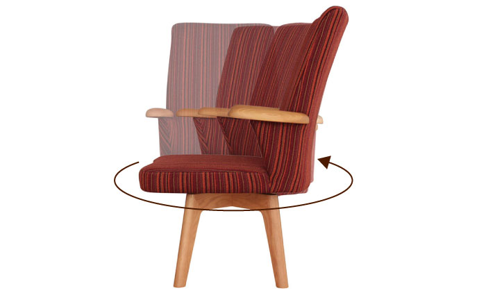 大分県産 ダイニング チェア (トイス1P) ※選べる張地・ウッドカラー(2色) 日田市 / 株式会社アサヒ [ARDD026]