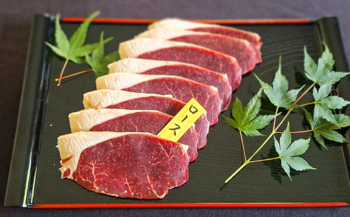 鹿BBQセット 5～6人前 (鹿スライス150g×3パック/鹿串75g×5本)　日田市 / 株式会社tracks [ARDE002]