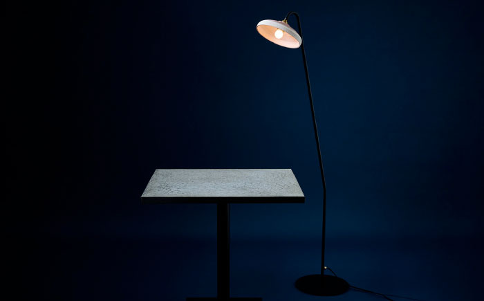 小鹿田焼スタンドライト"karausu"フロアスタンド　日田市 / eranoiwa フロアライト スタンドライト 小鹿田焼 [ARDL004]