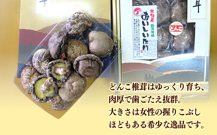 【最短1週間以内発送】【大分県産】おいしいたけ 原木どんこ椎茸(120g)　日田市 / 高木商店 椎茸 どんこ しいたけ [AREX001]