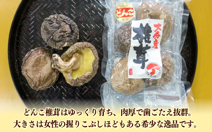 【最短1週間以内発送】嬉しい詰め合わせ3点セット！大分県産干し椎茸 日田市 / 高木商店 椎茸 どんこ しいたけ こうしん [AREX003]