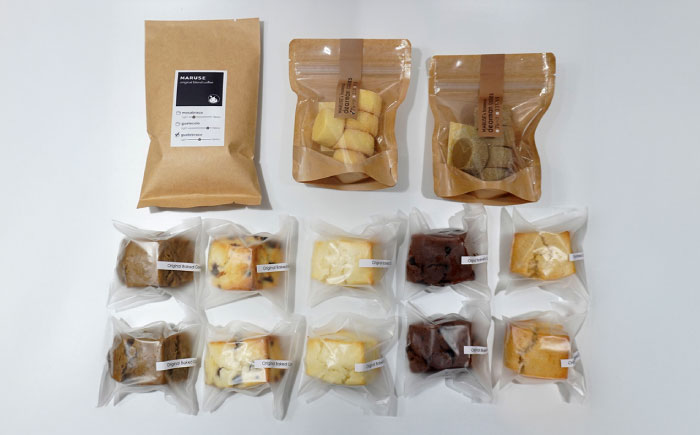 卵不使用スコーン10個(5種類×各2個)&焼き菓子2種&コーヒー(豆)100gセット　日田市 / まるせ　珈琲 焼き菓子 ブレンドコーヒー [ARFH006]