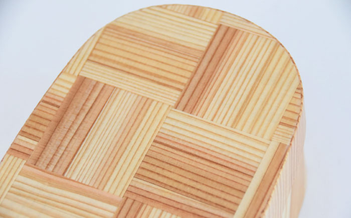 日田杉曲げわっぱ弁当箱（楕円型） 日田市 / 株式会社トライ・ウッド [ARCN005]