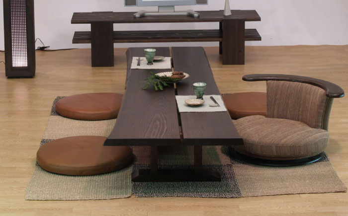 杉ロングテーブル（杉 天然木）幅220cm 奥行き70～80cm 高さ35cm 日田市 / 株式会社アサヒ [ARDD006]