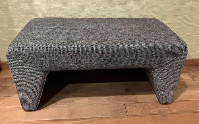 【ベント】スツール/大(選べる布張地12種類)　日田市 / 有限会社中嶋木工所 スツール 椅子 イス [ARFT003]