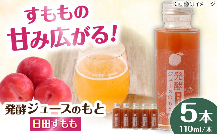 発酵ジュースのもと〈日田すもも〉 110ml×5本 ジュース 日田市 / 株式会社インパクト [ARDA005]