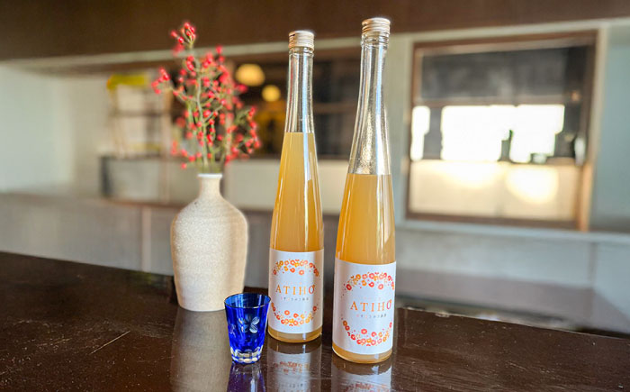ATIHO(アティホ) ゆずはちみつ梅酒500ml アルコール度数9％　日田市 / 株式会社井上酒造 梅酒 リキュール ゆず [ARDB004]