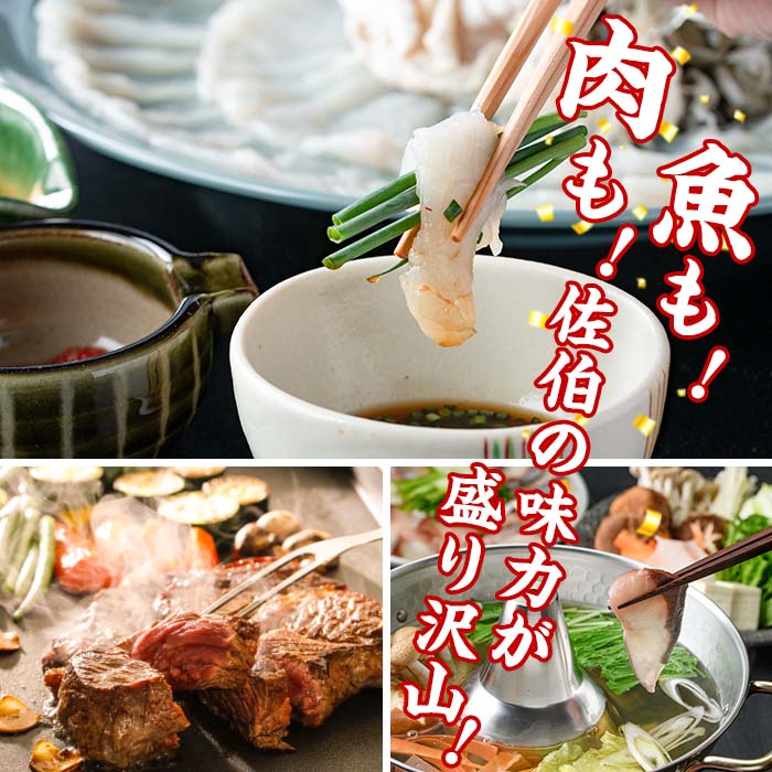 ＜先行予約受付中！2026年1月中旬より配送開始＞＜定期便・全4回＞味力全開！佐伯の彩り 春夏秋冬 定期便(該当月にお届け) 鰤 ブリ ステーキ ランプ モモ とらふぐ 刺身 ふぐ 鍋 セット 【BR115】【佐伯市ふるさと納税事業者協議会】