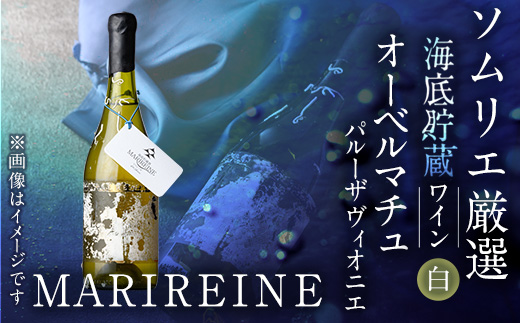 海底貯蔵ワイン 白 MARIREINE オーベルマチュ パルーザ ヴィオニエ2021(750ml・1本)フランスワイン ワイン 白ワイン 酒 パーティー マリレーヌ 海底酒 熟成 大分県 佐伯市【FP023】【フルタ酒店】