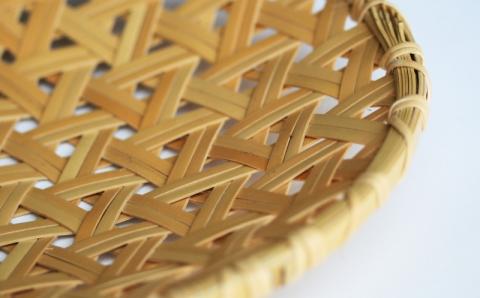 使い勝手の良い『7寸』サイズの竹の盛皿