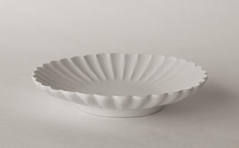 〔臼杵焼〕輪花プレート（2枚セット）