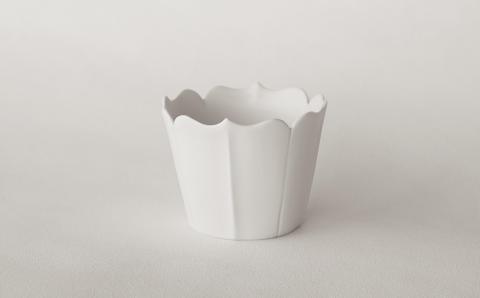 〔臼杵焼〕稜花蕎麦猪口（白）【2個セット】(BI0111)