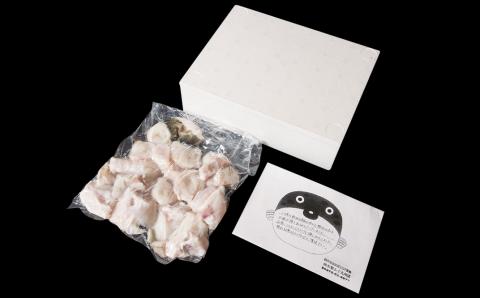 【年内・年末年始発送可】鮮度と品質に自信あり！朝〆新鮮！トラフグ贅沢ぶつ切り（約600g）［冷蔵］木梨ふぐ