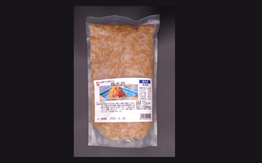 居酒屋定番おつまみ＊梅水晶　サメ軟骨のコリコリ食感が癖になる