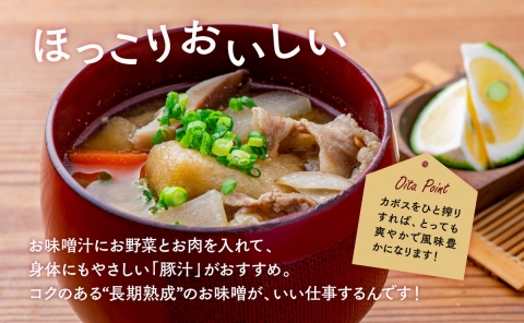 国産素材使用！国産みそギフトセット(合わせみそ＆麦みそ)