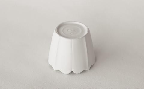 〔臼杵焼〕稜花蕎麦猪口（白）【2個セット】(BI0111)