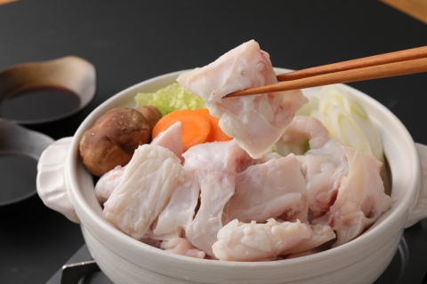 【年内・年末年始発送可】臼杵トラフグ刺しふぐ鍋セット（4～5人前）【白子付】［冷蔵］ふく亭別館・高島水産