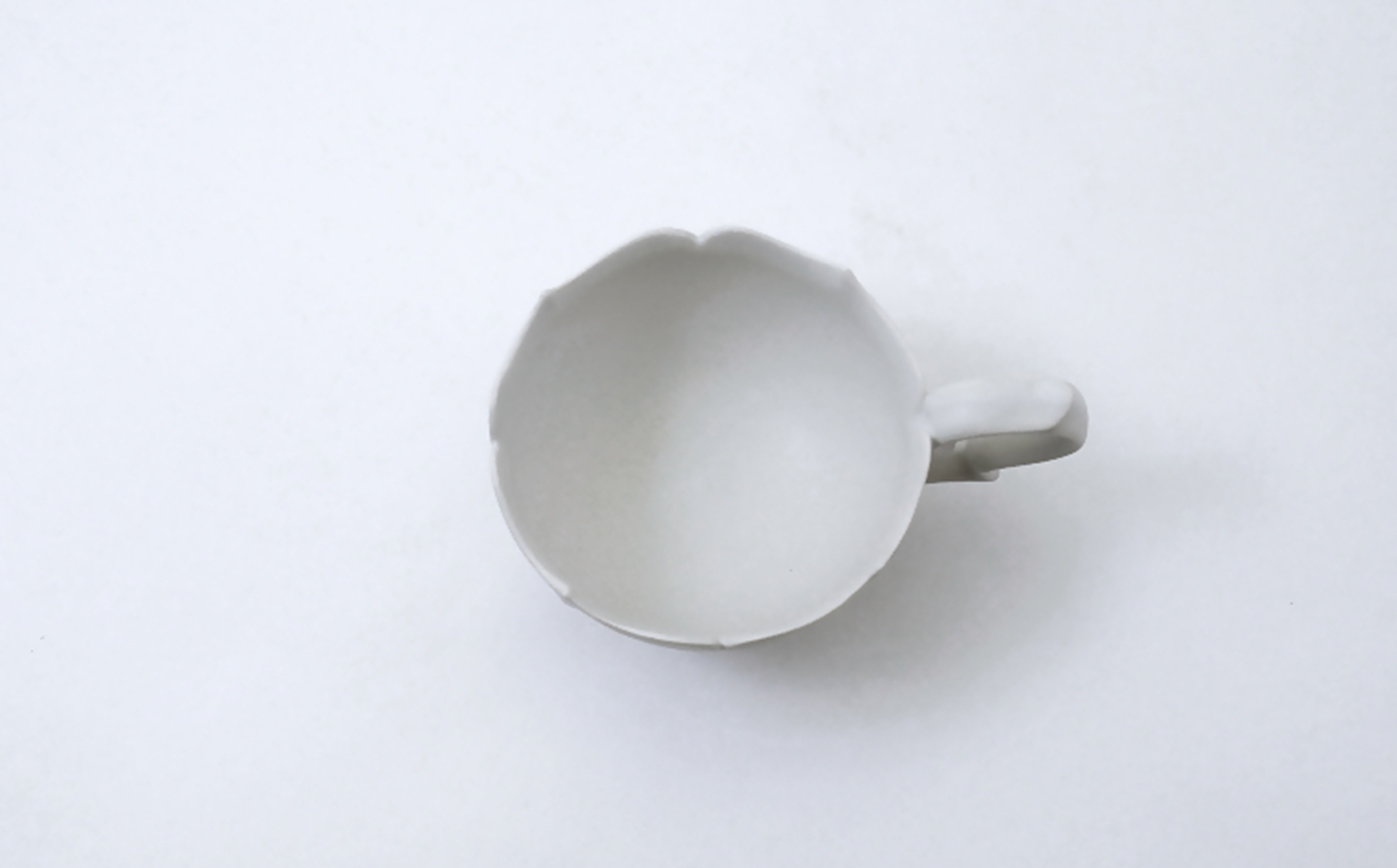 〔臼杵焼〕稜花ティーカップ＆ソーサー【1客】