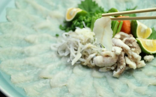 最高級の天然物！トラフグ刺しふぐ鍋セット（3～4人前）［冷蔵］臼杵湯の里