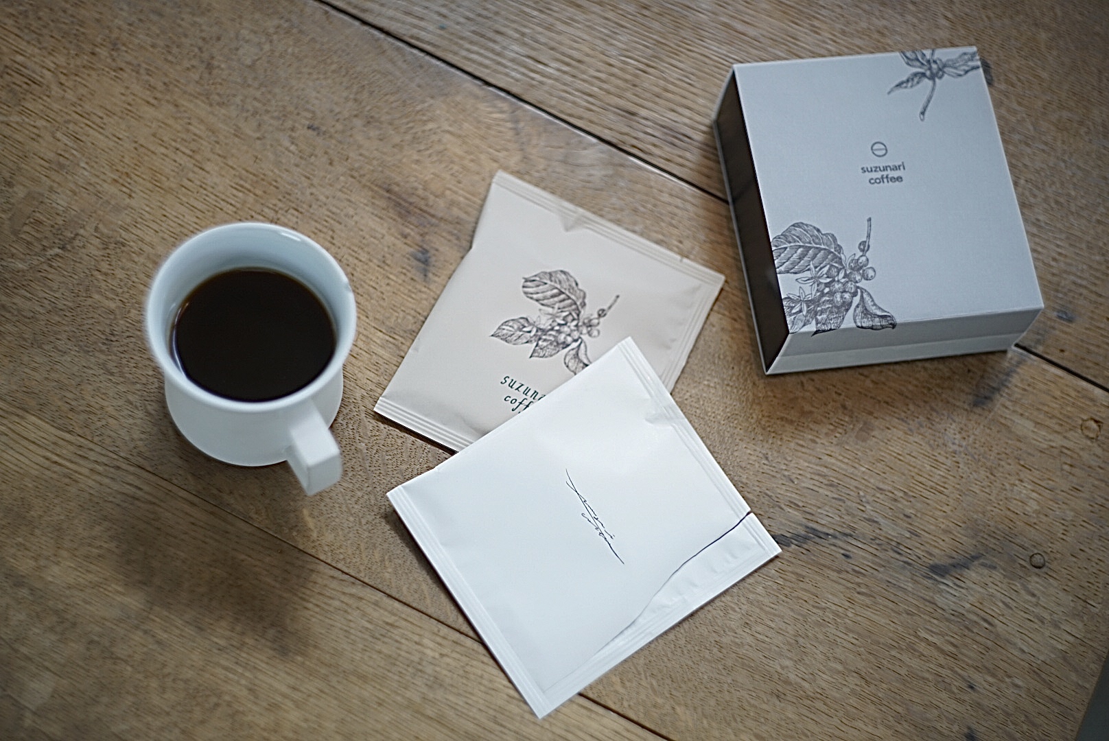 スペシャルティーコーヒー専門店 suzunari coffeeオリジナルカップ&コーヒーセット
