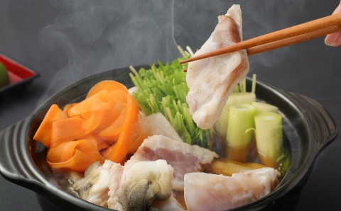 【年内・年末年始発送可】ふぐ刺もポン酢もこだわり満載★ 頑固親父のこだわりトラフグ刺しふぐ鍋セット(6人前)［冷蔵］ふぐ料理・鮨　光