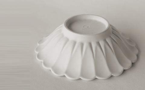 〔臼杵焼〕輪花サラダボウルＬ